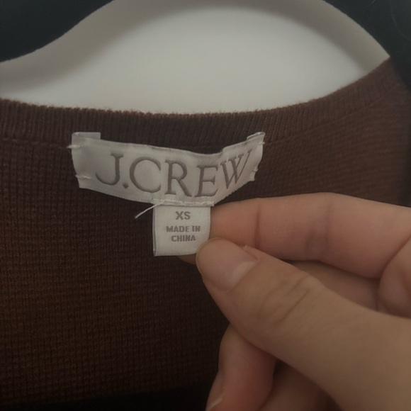 J.Crew Giselle sweater blazer in Heather walnut - Picture 5 of 6